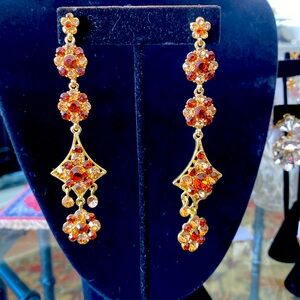 Gorgeous one of a kind pierced earrings